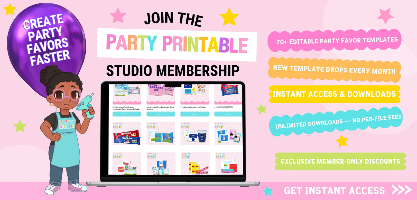 Party Printable Studio™ Membership