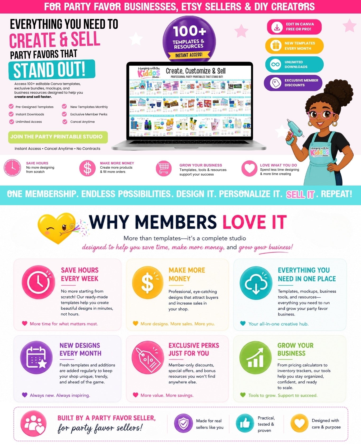 Party Printable Studio Membership