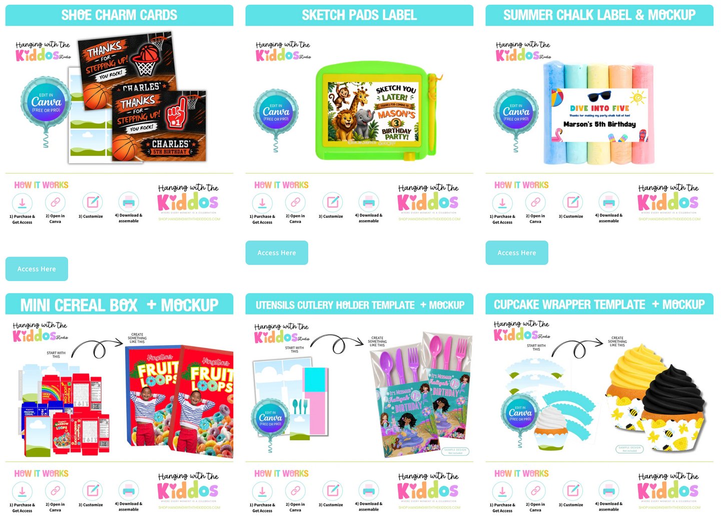 Party Printable Studio Membership